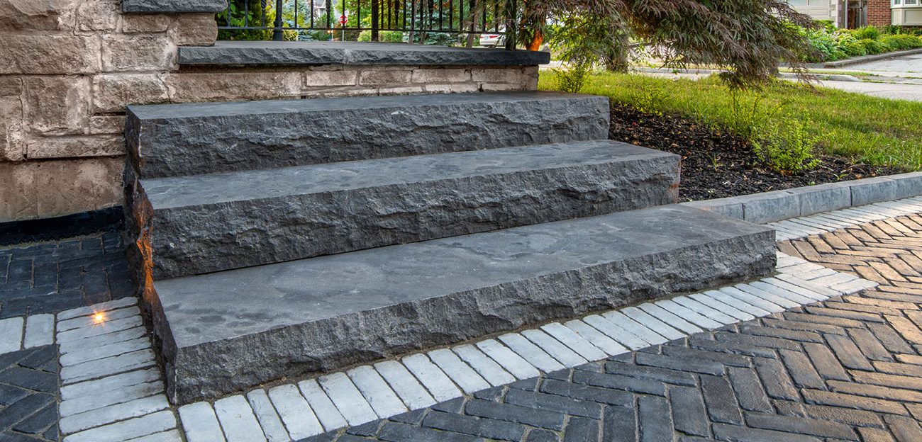 Natural Stone Steps project