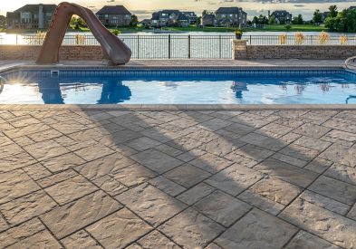 Beacon Hill Flagstone installation
