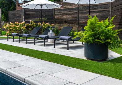 Skyline paver installation