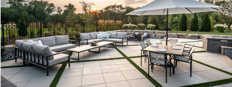 Arcana Corvara patio installation